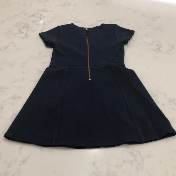 Girls Jcrew Crewcuts size 5 navy blue dress - Picture 9 of 13